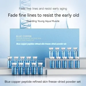 GHK-Cu Blue Copper Peptide Freeze-Dried Powder Set Oligop...