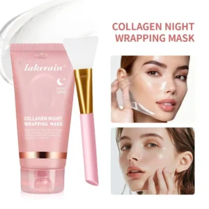 Overnight Wrapping Peel Off Facial Mask Set Hydrolyzed Co...